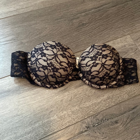 aerie Double Push Up Strapless Bra - Picture 1 of 4